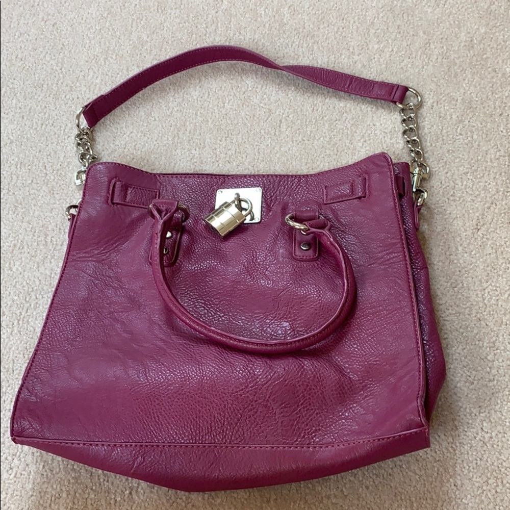 Bakers lock front purse handbag